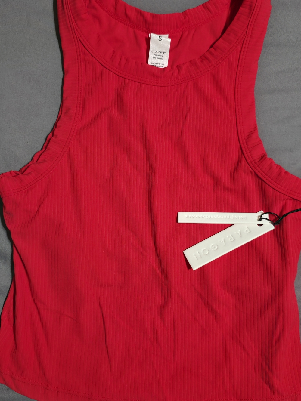 Paragon Fitwear Red Ribbed Set - Picture 2 of 7